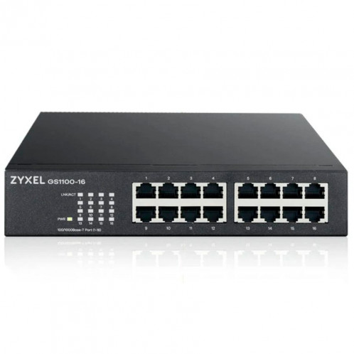 Zyxel GS1100-16 V3 16 Port Unmanaged Switch 788265-35