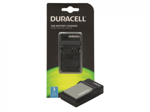 Duracell chargeur avec câble USB pour DR9964/Olympus BLS-5 469037-35