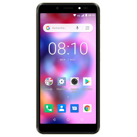 Konrow Easy 55 Android 8.1 4G Écran 5.34'' Double Sim 8Go, 1Go RAM Or KEAS55_GLD-31
