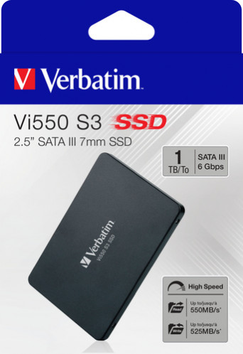 Verbatim Vi550 S3 2,5 SSD 1TB SATA III 49353 516973-35