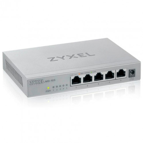 Zyxel MG-105 5 Port 2,5G MultiGig Switch unmanaged 788230-34