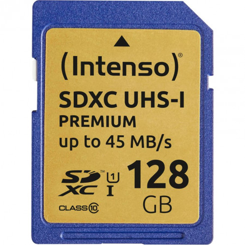 Intenso SDXC Card 128GB Class 10 UHS-I Premium 367733-33