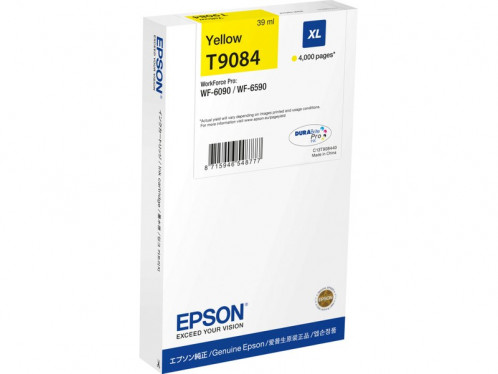 Epson T9084 Jaune XL Cartouche pour WorkForce Pro WF-6XXX ENCEPS0383-32