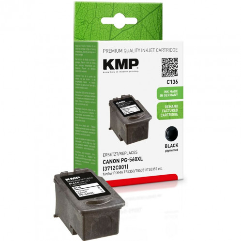 KMP C136 noir compatible avec Canon PG-560 XL 703173-31