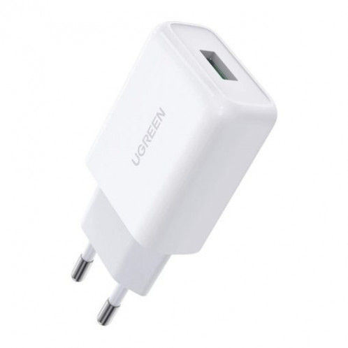 UGREEN USB-A QC 3.0 18W Wall Charger-EU White 752733-32