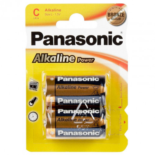 1x2 Panasonic Alkaline Power Baby C LR 14 251909-31