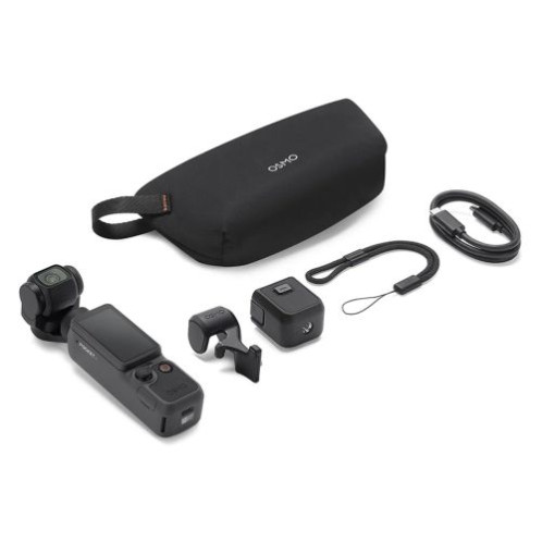 DJI Action Camera Osmo Pocket 4 Essential Combo Black EU DJ40900710-31 DJI Action Camera Osmo Pocket 4 Essential Combo Black EU DJ40900710-31