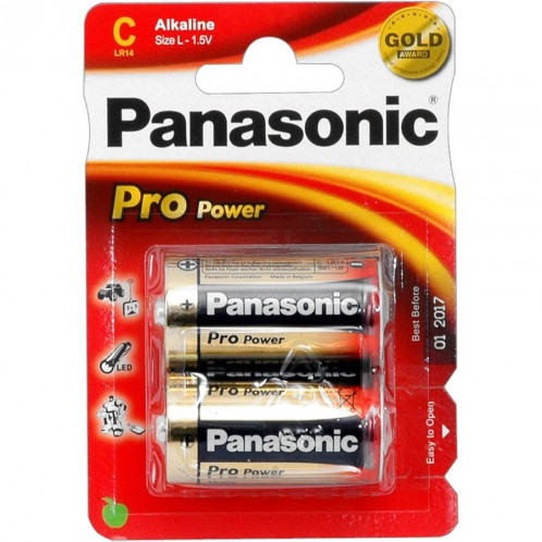 60x2 Panasonic Pro Power LR 14 Baby PU Master box 407106-32