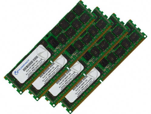 Mémoire RAM Nuimpact 64 Go (4x16) DDR3 ECC RDIMM 1866 MHz PC3-14900 Mac Pro 2013 MEMNMP0046D-32