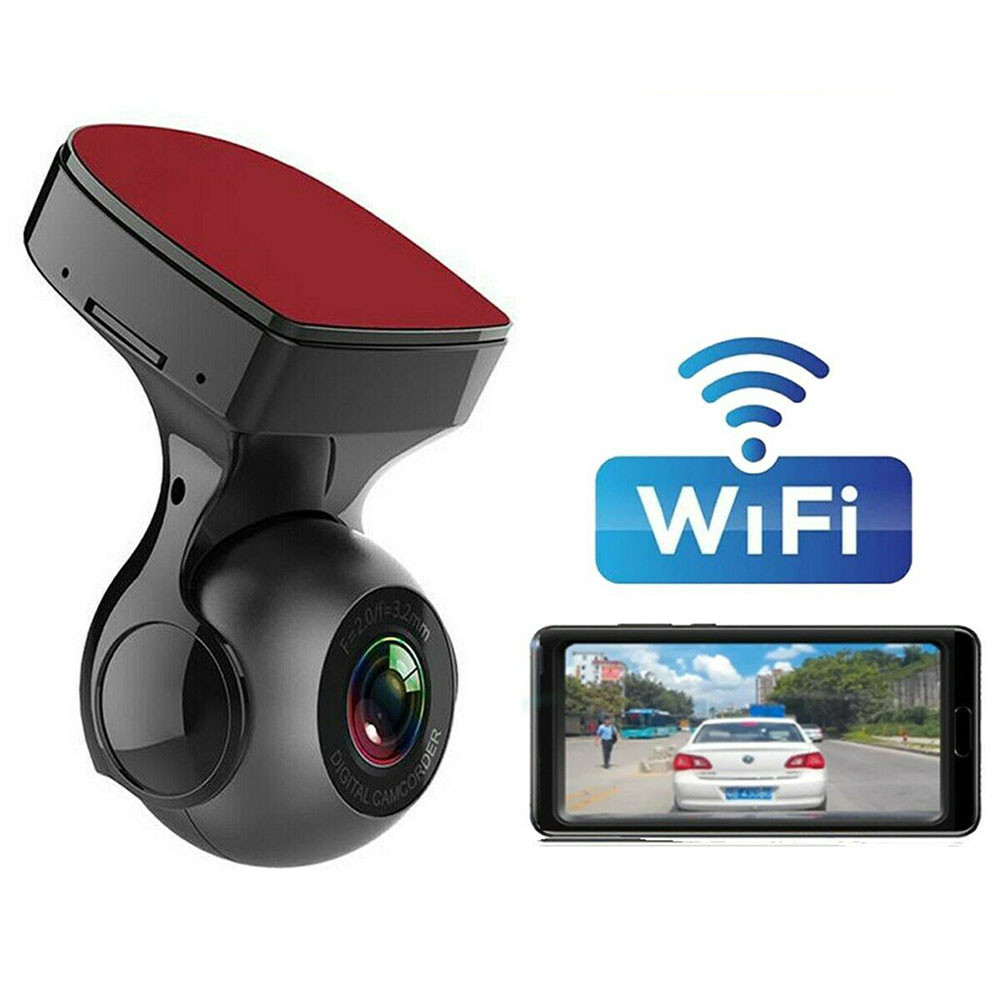 Enregistreur de conduite double caméra HD 1080P avec enregistreur GPS et  transmission 3G GSM sur smartphone & PC