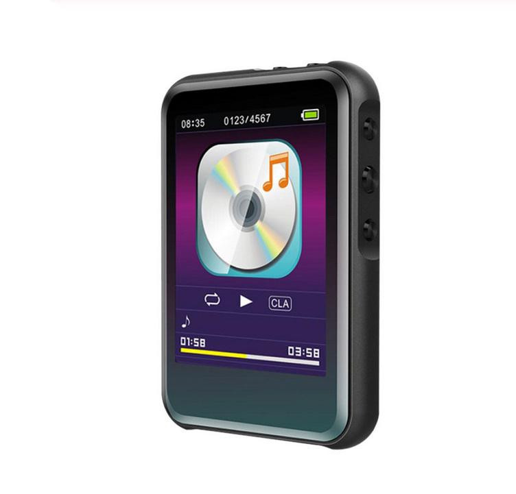 Lecteur MP3 M16 Écran TFT 2,4 pouces avec lecteur de musique Bluetooth 4.0  Mini lecteur stéréo portable Lecteur MP3 mince