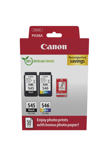 Canon PG-545 / CL-546 Photo Value Pack