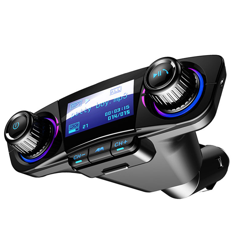 Transmetteur FM pour kit voiture Bluetooth - Lecteur MP3 pour kit