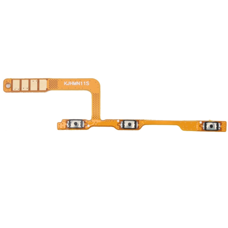 Nappe Volume Per Xiaomi Mi 11i - Tasto Volume Nero - Ricambio Originale M2012K11G