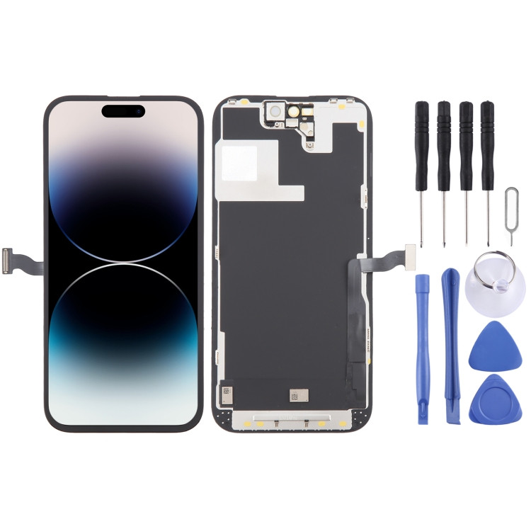 Pour iPhone 14 Pro Hard GX OLED LCD Screen avec numériseur