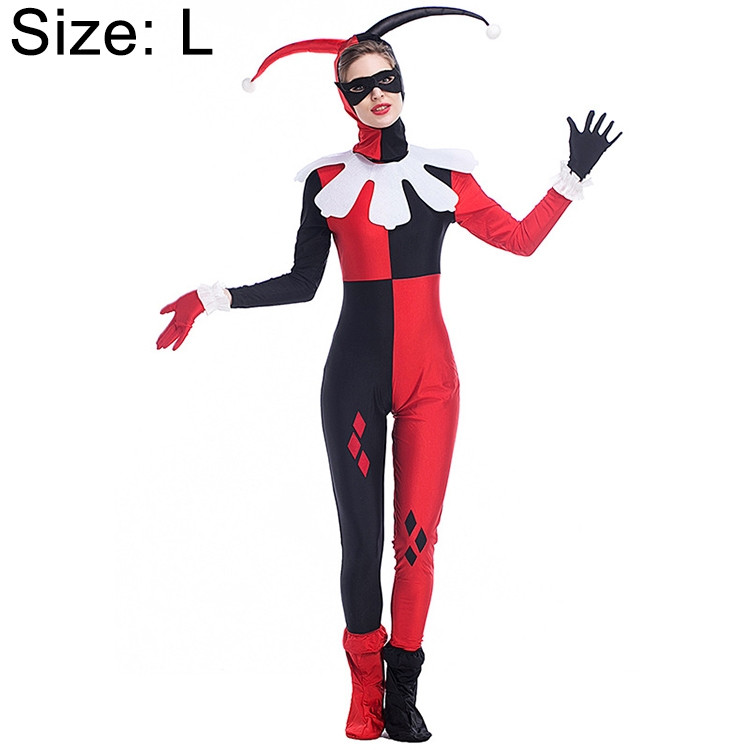 Costume Halloween femmes Harry Qinn Clown Cosplay V tements