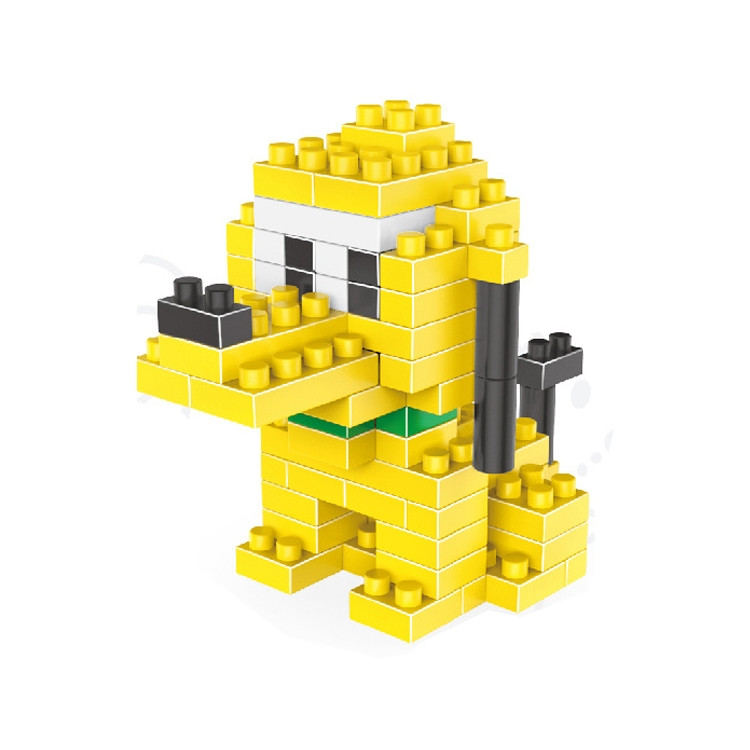 Lego a assemblé des jouets en plastique de bloc de construction de