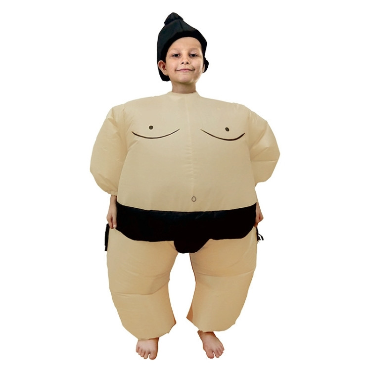 Costume de sumo gonflable pour les enfants Halloween fête du