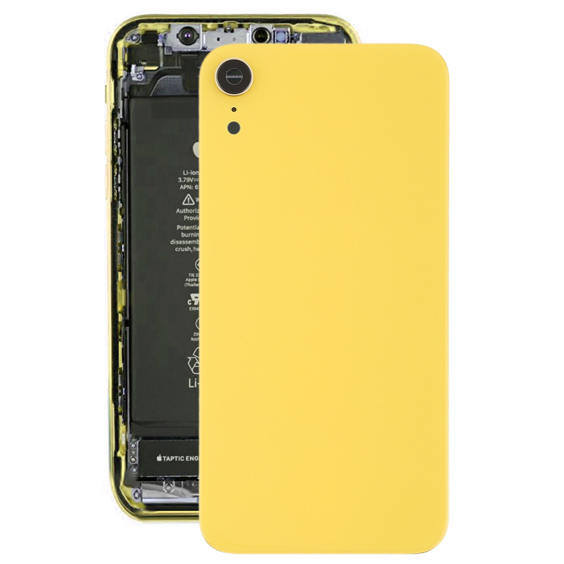 Coque Arriere De Batterie Avec Lunette Arriere Et Objectif Et Adhesif Pour Iphone Xr Jaune D'autres valeurs de credit apres reprise necessitent l'achat d'un nouvel iphone et sont soumises a des conditions de disponibilite ainsi qu'a certaines limites. high tech place