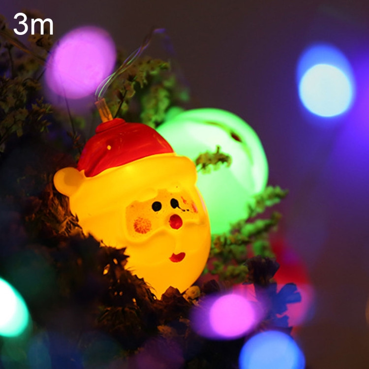 3m Pere Noel Led Lumiere De Chaine De Vacances 20 Leds Usb Plug Lampe De Decoration De Fee Chaude Pour Noel Fete Chambre A Coucher Lumiere Coloree