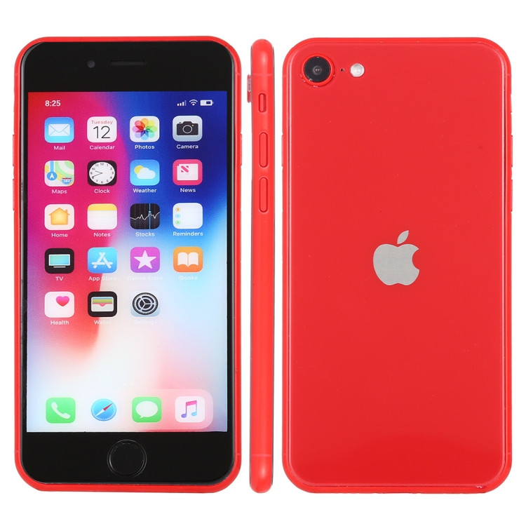Écran couleur faux modèle d'affichage factice non fonctionnel pour iPhone  SE 2 (rouge)
