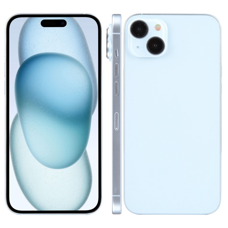 Vitre Arrière Pour IPhone 15 Plus - Bleu - Neuve