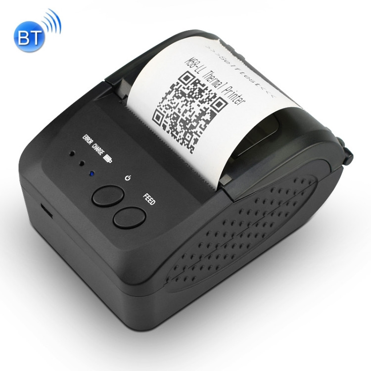 Imprimante thermique portative de reçu de Bluetooth de 58mm
