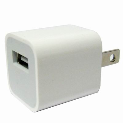Chargeur USB pour iPhone 6 et 6 Plus et 5C et 5S et 4 et 4S, iPhone 3G,  iPhone 3GS (prise américaine uniquement) (Blanc)