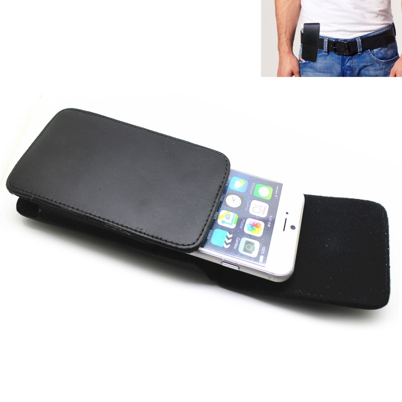 Etui clip ceinture cuir pour iPhone 5