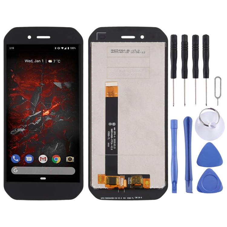 Écran LCD Tactile Avec Cadre CAT S61 - Noir - NKS Center