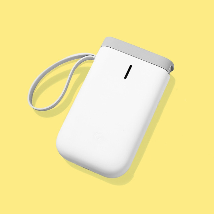 Imprimante d'étiquettes thermiques NIIMBOT D11 Imprimante portable de téléphone  portable avec autocollant portable Bluetooth, modèle: D11 + 3 rouleaux  étiquette blanche