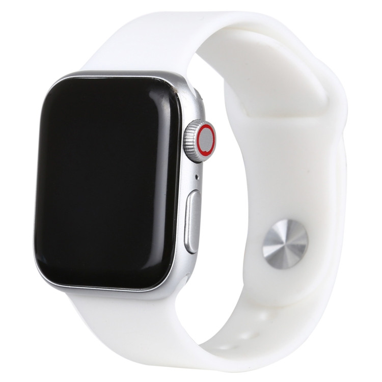 Modele d affichage factice faux ecran noir non fonctionnel pour Apple Watch Series 6 44 mm blanc
