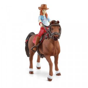 Schleich Club hippique 42539 Hannah & Cayenne 628035-20