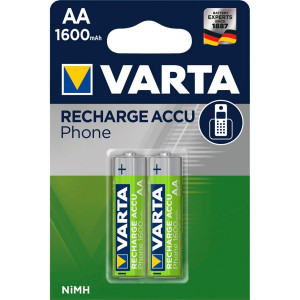 10x2 Varta Accu Professional AA Mignon NiMh 1600mAh PU Inner box 499184-20