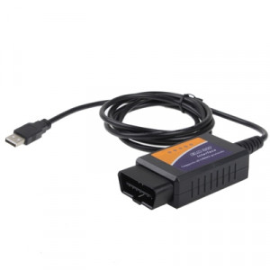 Interface ELM327 USB V1.5 OBDII Outil de diagnostic automatique SI0946-20
