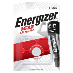 Energizer Battery (CR1632) Button Lithium (1 battery/ blister) 3V DN126865-20