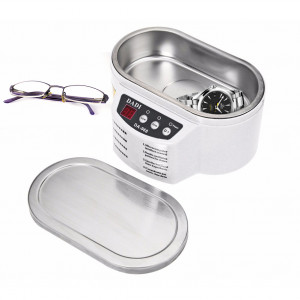 Unité de lavage à ultrasons numérique pour nettoyeur à ultrasons en acier inoxydable exquis 600ML pour lunettes de bijoux C3959MC9C13188-20