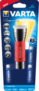 Varta LED Outdoor Sports Flashlight 3AAA 279750-20