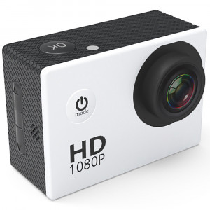 Caméra d'action extérieure F23 Écran 2.0, grand angle HD, caméra de sport étanche, caméscope DV Blanc C47951391-20