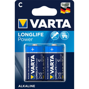 100x2 Varta Longlife Power Baby C LR 14 494473-20