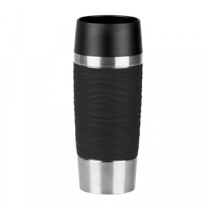 Emsa Travel Mug Waves 0,36l noir N2010500 487307-20