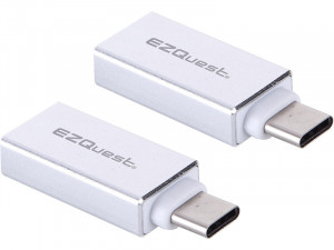 EZQuest Pack de 2 Adaptateurs USB-C vers USB-A 5 Gbit/s X40087 ADPEZQ0004-20