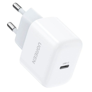 UGREEN Mini USB-C 20W PD Chargeur mural EU blanc 730382-20