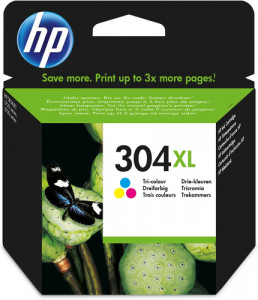HP N9K07AE 3 couleurs n° 304 XL 233970-20