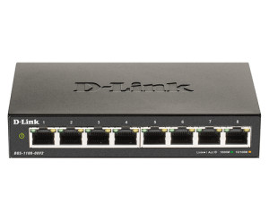 D-Link DGS-1100-08V2/E noir 8-Port Layer2 Gigabit Smart 158876-20