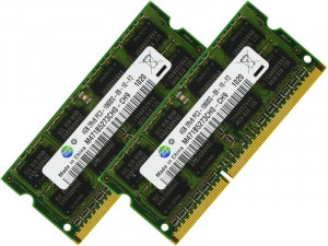 Mémoire RAM 8 Go (2 x 4 Go) SODIMM 1333 MHz DDR3 PC3-10600 MEMMWY0036D-20