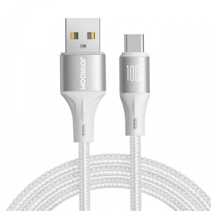 Joyroom Light-Speed Series Cable USB Type-C, 100W, 2m, White (S-A25) DO222709-20
