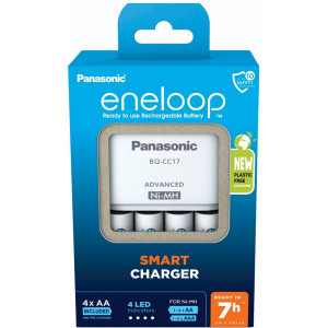 Panasonic Eneloop Smart Chargeur BQ-CC17 inkl.4xAA K-KJ17MCD40E 762687-20