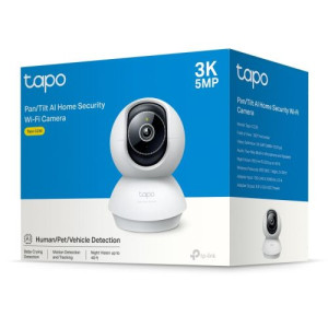 TP-Link Camera Tapo C230 Wi-Fi Indoor Pan/Tilt Security 3K QHD, AI, 360 Degrees, Night Vision, White EU DP3100935-20