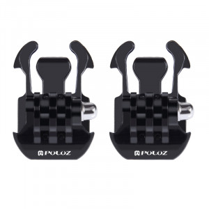 2 PCS PULUZ Boucle de mise en boucle à surface horizontale pour GoPro HERO5 / 5 Session / 4 Session / 4/3 + / 3/2/1 S2PU069-20